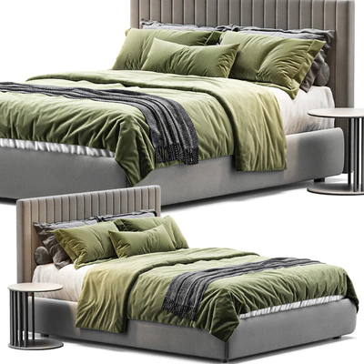 Queen bed  CLAY MAISON By Bolzan Letti — Ver 1