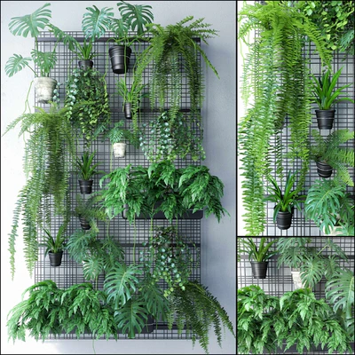 JC Wall Grid Plant Pot — Вид 1