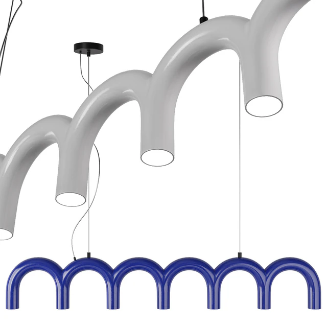 Oblure Arch LED pendant chandelier — Descargar