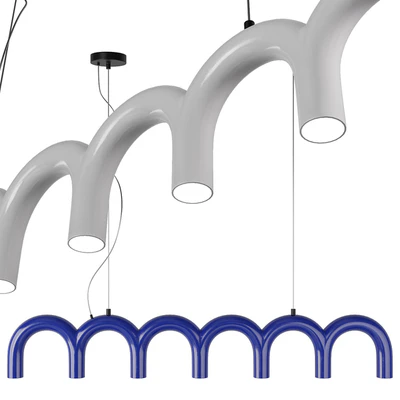 Oblure Arch LED pendant chandelier — Ver 3