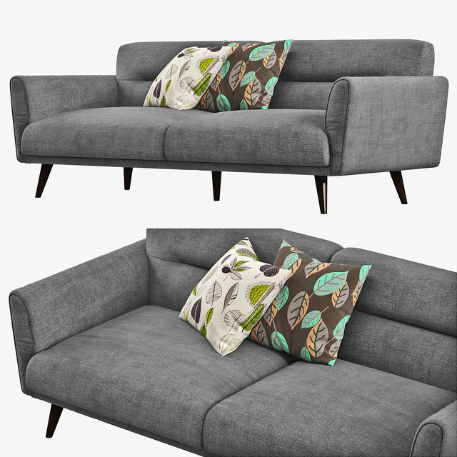 Sofa Oksana 215x93x82 La Forma (Julia Grup) — Descargar