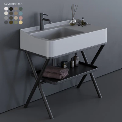 Ceramica Cielo Siwa Washbasin — Ver 1