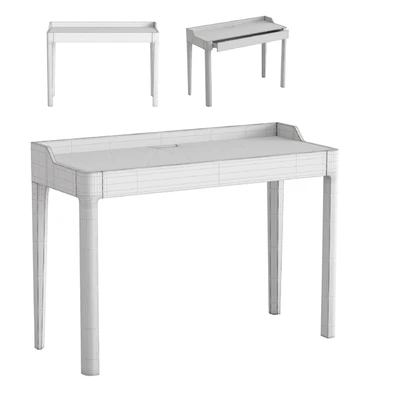 La Redoute Junius Desk walnut wood — Ver 4