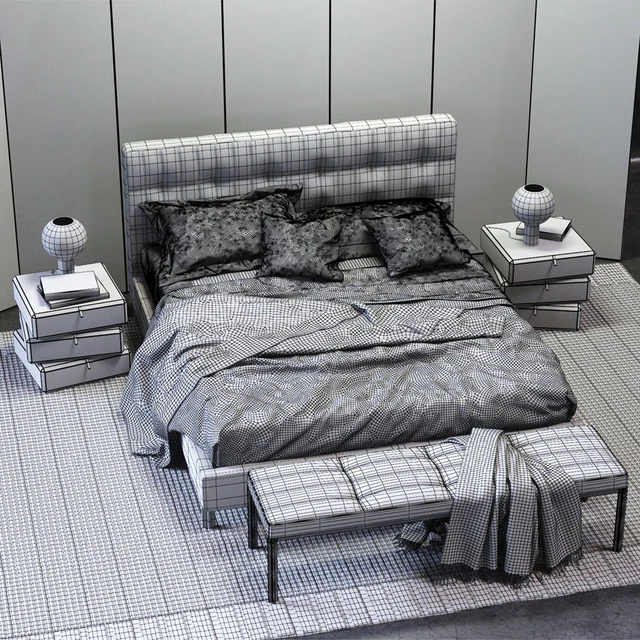Molteni &amp; C Anton Bed — Descargar