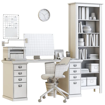 IKEA office workplace 10 — Ver 3