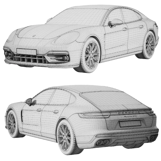 Porsche Panamera GTS 2019 — Descargar