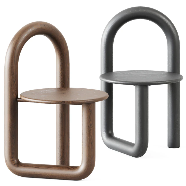 Mono Chair in Ebonized Ash by Objects & Ideas — Descargar