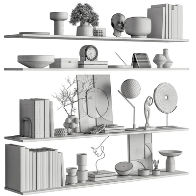 Decorative Set on Shelves 146 — Вид 7