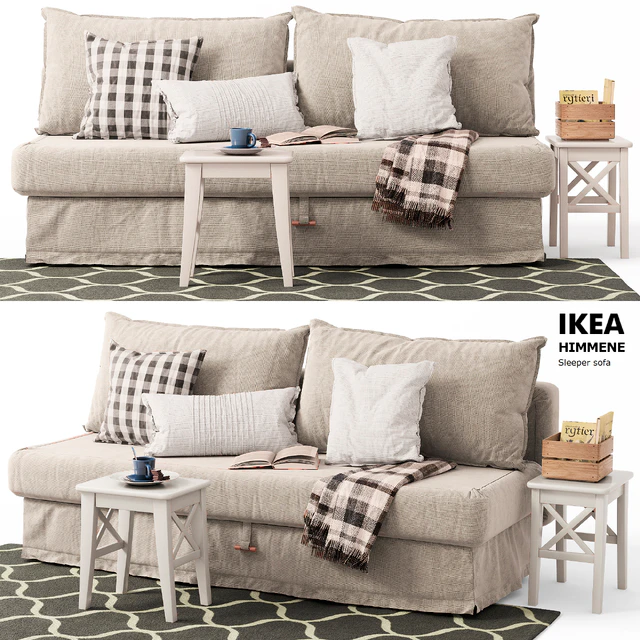 Sofa-bed HIMMANE Ikea / Sleeper sofa HIMMENE Ikea — Descargar
