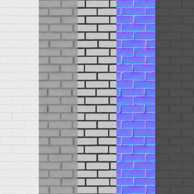 White brick 04 — Вид 4