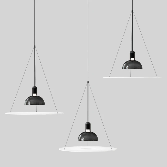 Flos FRISBI Direct light pendant lamp — Descargar