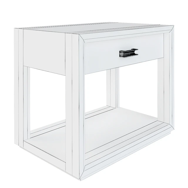Wyeth bedside table by holly hunt — Descargar