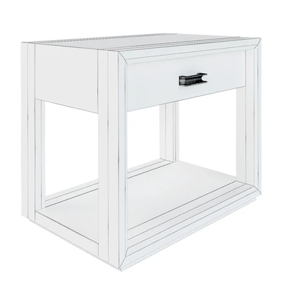 Wyeth bedside table by holly hunt — Ver 3