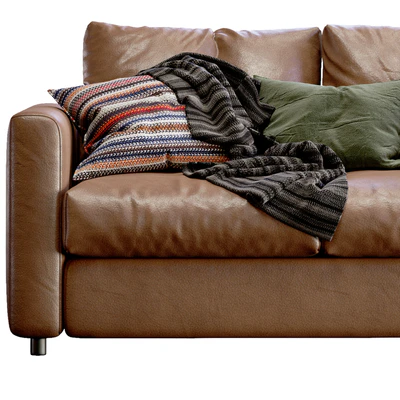 Leather sofa Ikea Vimle — Ver 5
