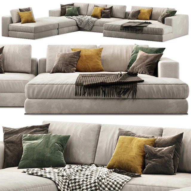 Minotti Hamilton Sofa Opcion A — Descargar