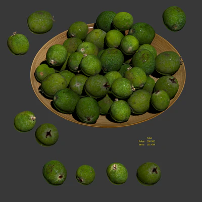 Фейхоа на блюде — Вид 7