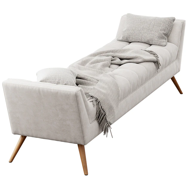 Fiske Upholstered Large Bench by Ivy Bronx — Descargar