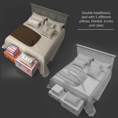Dialma Brown | Bed DB003543 — Ver 2