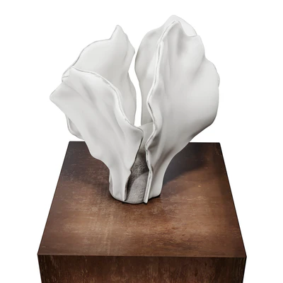 Shoko koike White form A 2018 sculpture — Вид 2