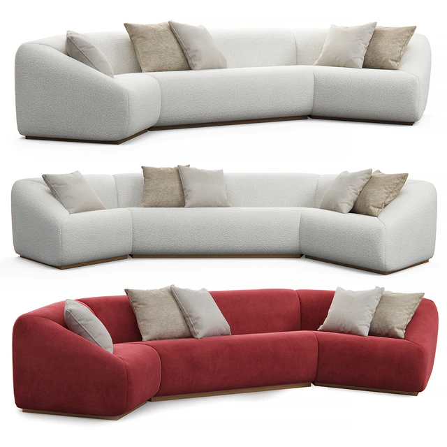 Stahl band pouf sectional sofa — Descargar