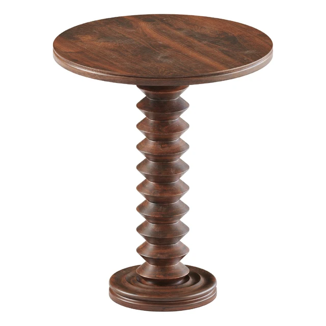 French Wood Side Table by Charles Dudouyt — Descargar