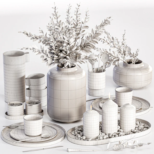 Kitchen tableware 018 — Скачать