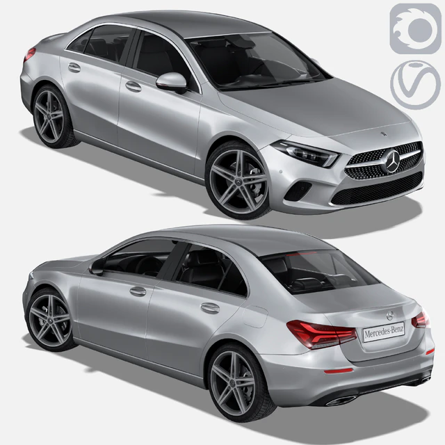 Mercedes-Benz A-klasse IV (W177) sedan — Скачать