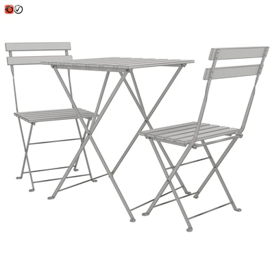 Table and chair IKEA TERNO — Ver 3