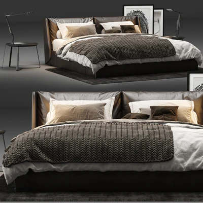 Natuzzi - Fenice Bed — Ver 3
