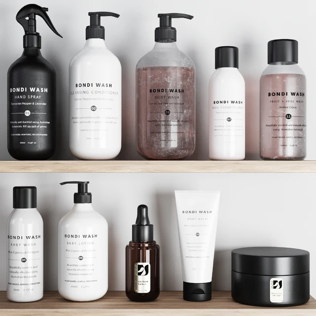 bathroom accessories 02 bondiwash — Скачать