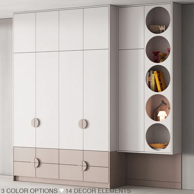199 furniture for children 01 rack with round holes 01 — Ver 1