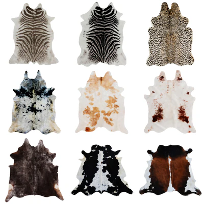 Four rugs from animal skins 08 — Ver 1