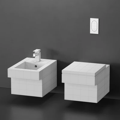 GROHE Cube Suspension — Ver 2