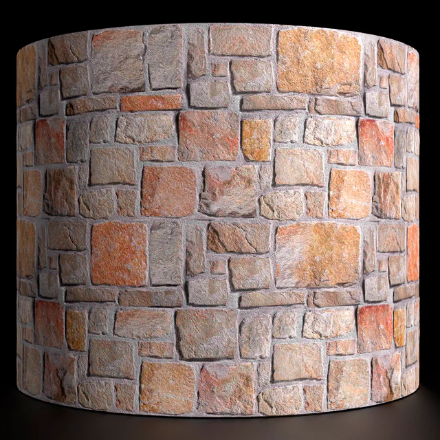 Rubble wall stone masonry — Descargar