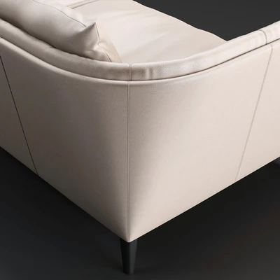 Poltrona Frau Bretagne Sofa — Ver 2