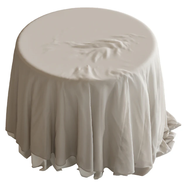 Tablecloth on a round table 77 — Descargar