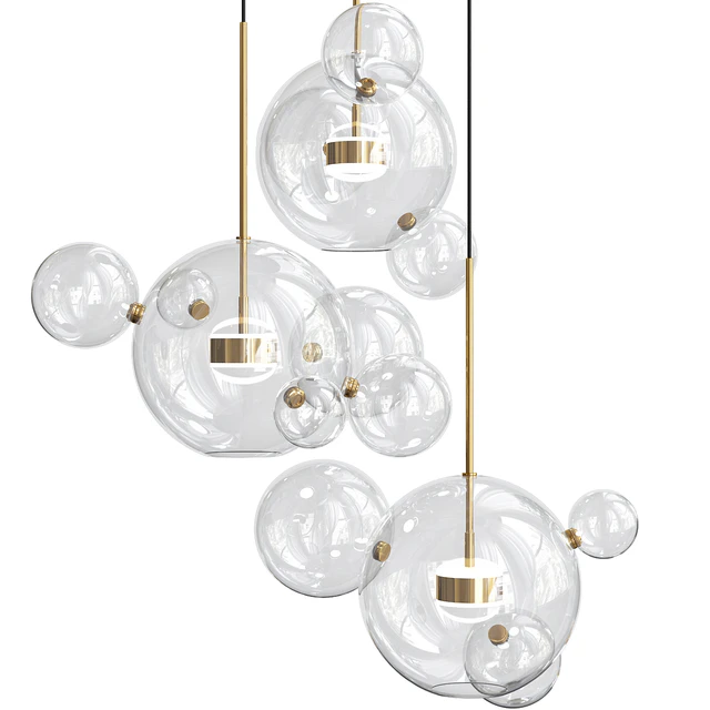 Bolle Circular Chandelier 14 Bubble — Descargar