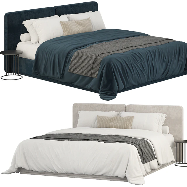 Minotti Tatlin bed — Descargar
