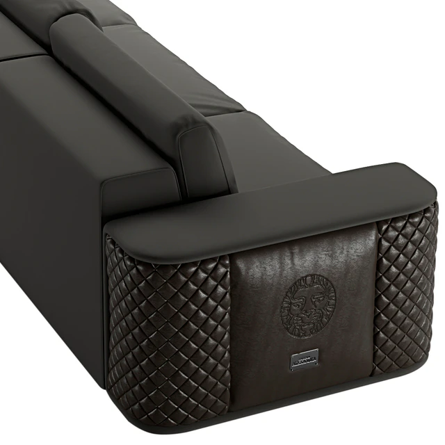 Alexandra Collection Master Sofa Fabric & Leather — Descargar