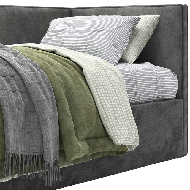 Berto Corner Bed — Скачать