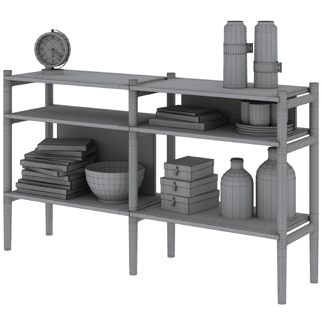 Bookcase HOLTON by Rowico Home — Descargar