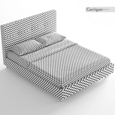 Upholstered Platform Bed Corrigan Studio — Ver 3
