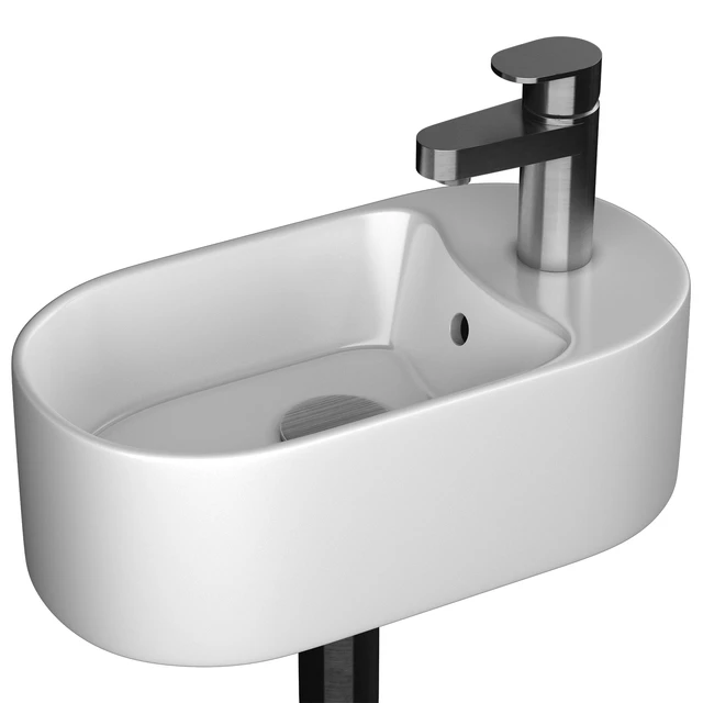 Мини раковина Nameeks Scarabeo Seventy & смеситель Roper Rhodes Stream Mini — Скачать