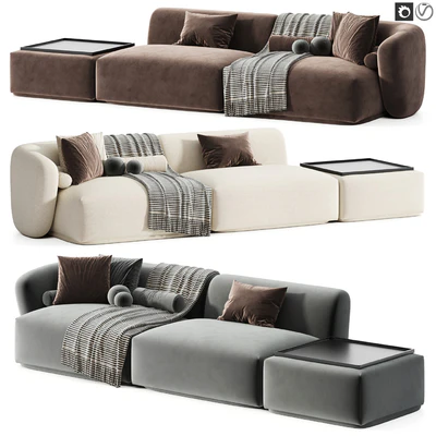 Modular sofa Fabro 4 — Вид 4