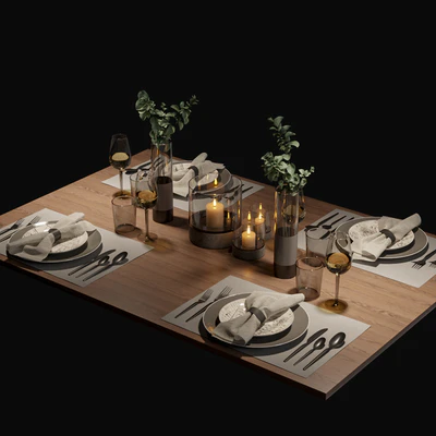 Table setting 1 — Ver 3