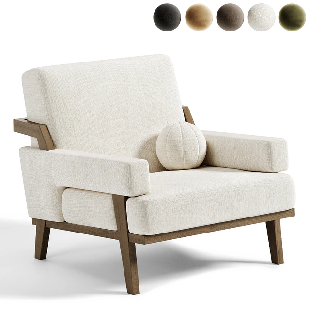 Cigar Ottoman Armchair — Descargar