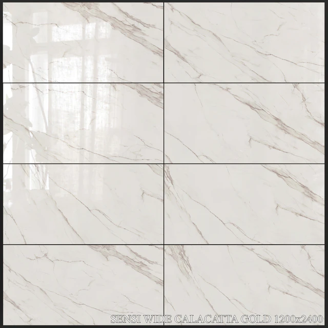 ABK Sensi Wide Calacatta Gold 1200x2400 — Descargar