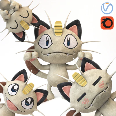 Meowth — Вид 1