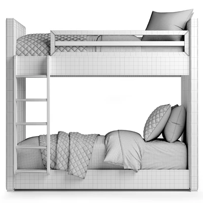RH Carver Bed — Вид 4