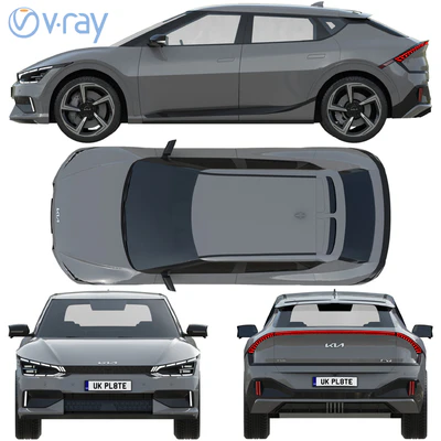 Kia EV6 GT 2022 — Вид 3